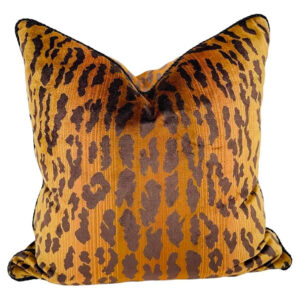 House of Scalamandre Leopard Luxury Pillow