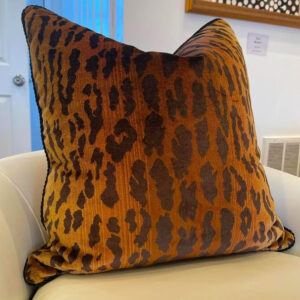 House of Scalamandre Leopard Luxury Pillow