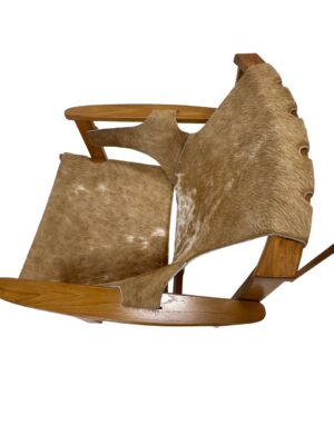 Set of Carl Axel Acking Trienna Lounge Chairs in Brazilian Cowhide