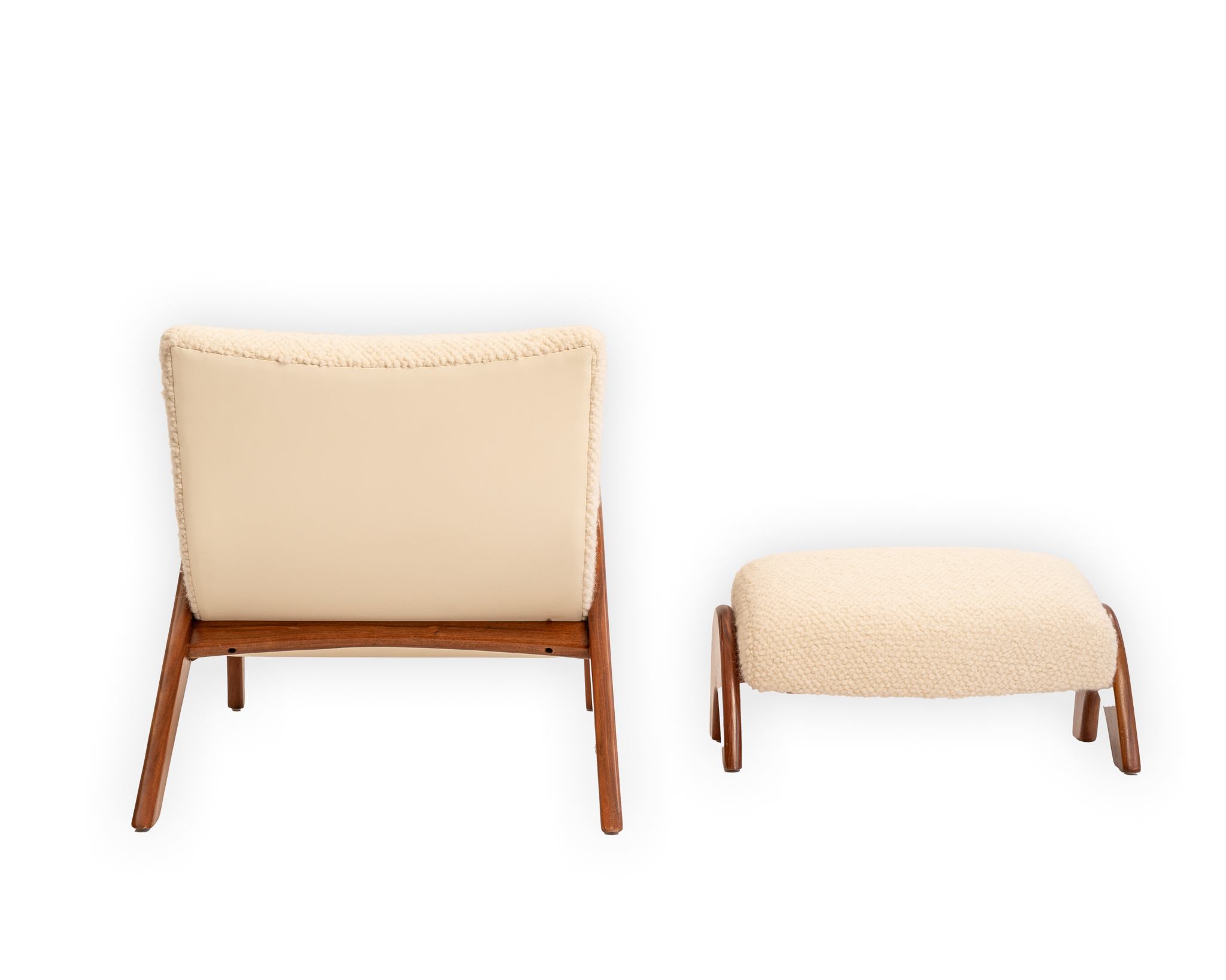 ADRIAN PEARSALL CHAIR AND OTTOMAN 4