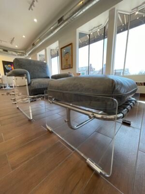 VINTAGE PACE AND OTTOMAN 1 8125