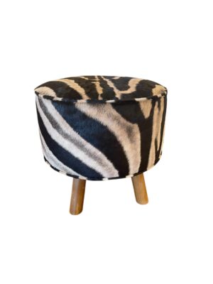 ZEBRA POUF OTTOMAN 4