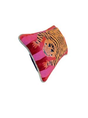 SHUMACHER THROW PILLOW RED AND ORANGE 3
