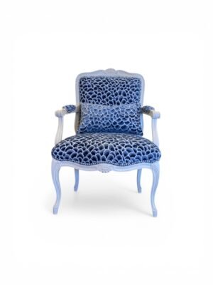 FRENCH ARM CHAIR WHITE 1
