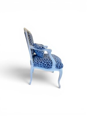 FRENCH ARM CHAIR WHITE 4