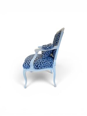 FRENCH ARM CHAIR WHITE 5